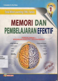 Memori dan pembelajaran efektif : pengalaman=kegunaan/analitis + desain / kreatif