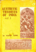 Aesthetic Theories of India Vol 3