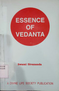 Essence of Vedanta