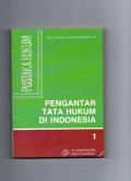 Pengantar Tata Hukum di Indonesia : 1 Hukum Perdata