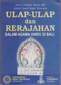 Ulap-Ulap dan Rerajahan dalam Agama Hindu di Bali