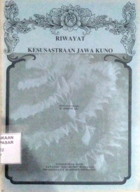 Riwayat Kesusastraan Jawa Kuno