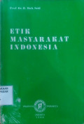 Etika Masyarakat Indonesia
