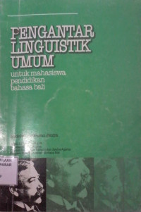 Pengantar Linguistik Umum