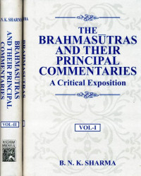 The Brahmasūtras and Their Principal Commentaries Vol.I