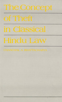 The Concept of Theft in Classical Hindu Law