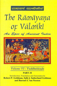 The Ramayana of Valmiki : an epic of ancient India Vol. 2