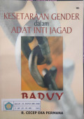 Kesetaraan gender dalam adat inti jagad Baduy