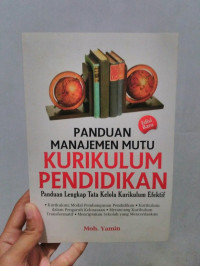 Panduan Manajemen Mutu Kurikulum Pendidikan