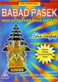 Babad Pasek: Maha Gotra Pasek Sanak Sapta Rsi