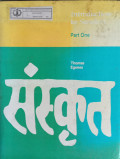 Introduction to Sanskrit Part One