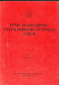 Pend. Agama Hindu untuk Perguruan Tinggi