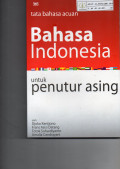 Tata Bahasa Acuan Bahasa Indonesia untuk Penutur Asing