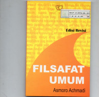 Filsafat Umum Edisi Revisi