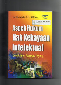 Aspek Hukum Hak Kekayaan Intelektual (Intellectual Property Rights)