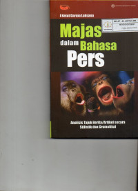 Majas dalam Bahasa Pers