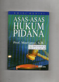 Asas-Asas Hukum Pidana